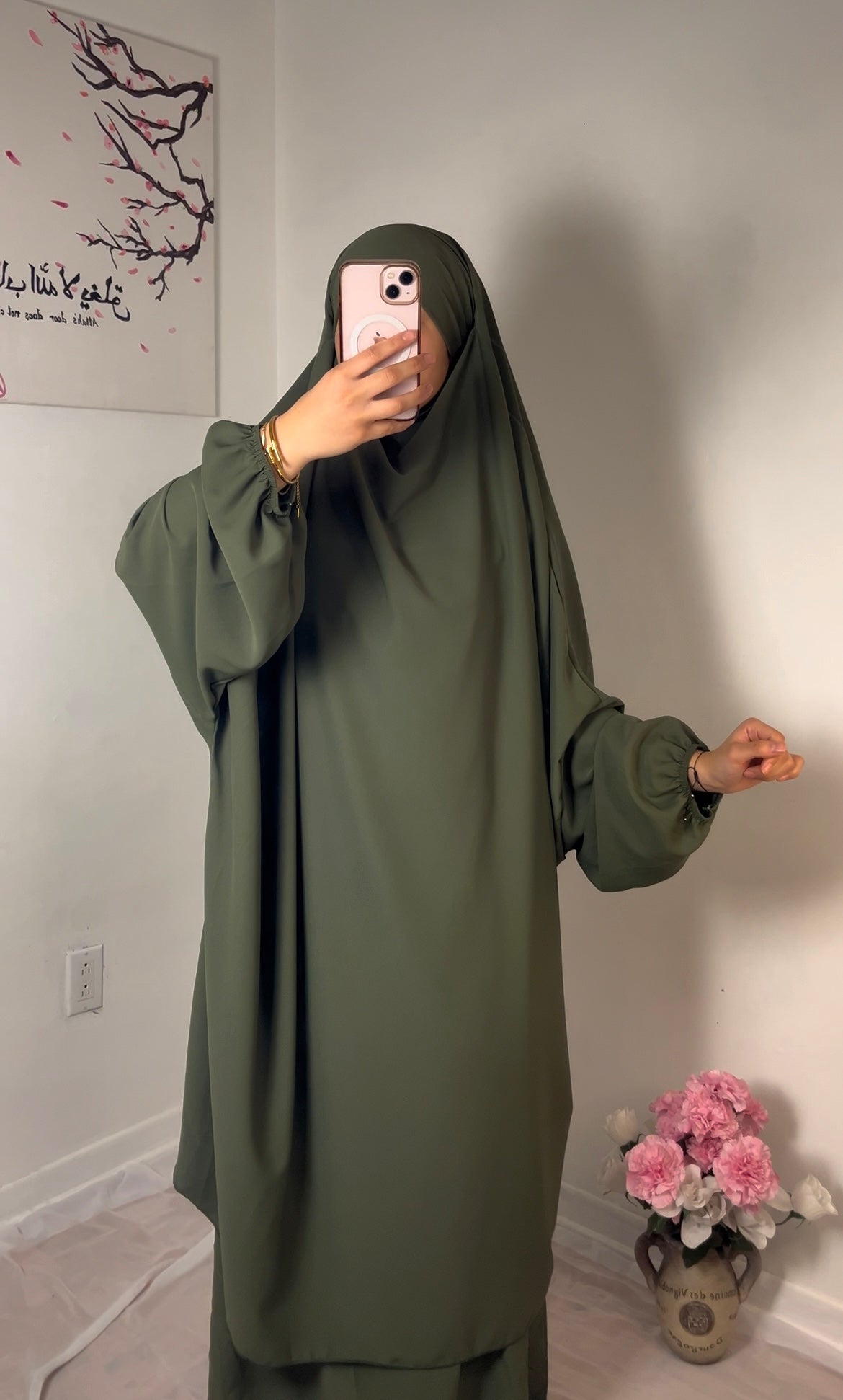 JILBAB SOIE DE MÉDINE