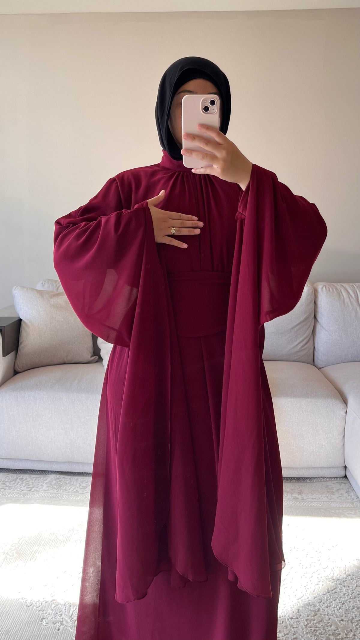 ABAYA MOUSSELINE
