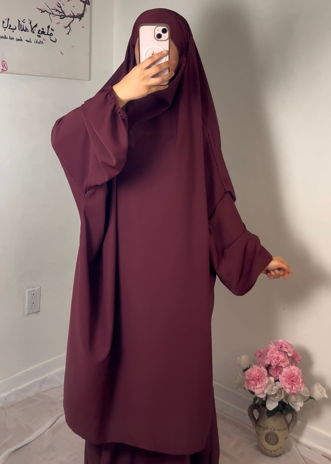 JILBAB SOIE DE MÉDINE