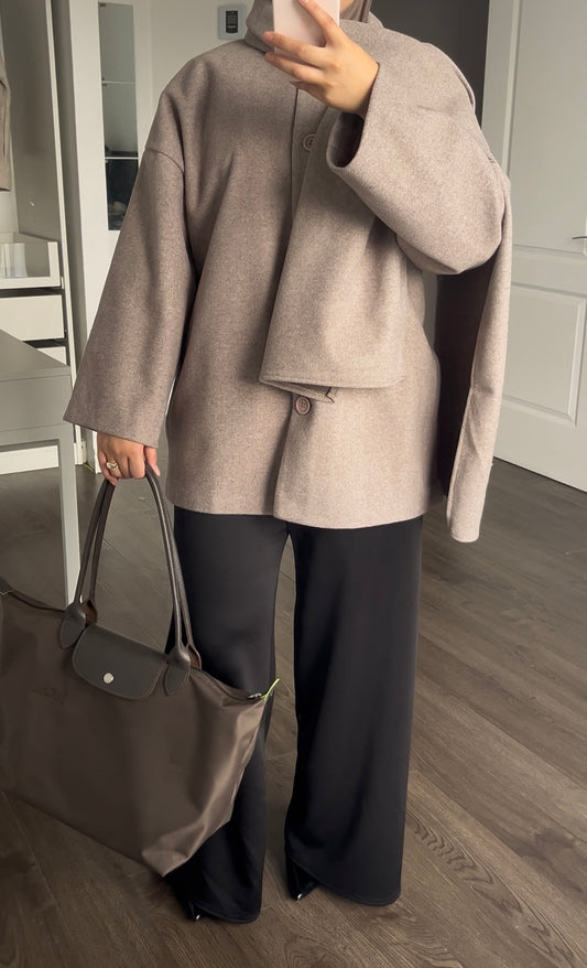 ENSEMBLE VESTE & ÉCHARPE
