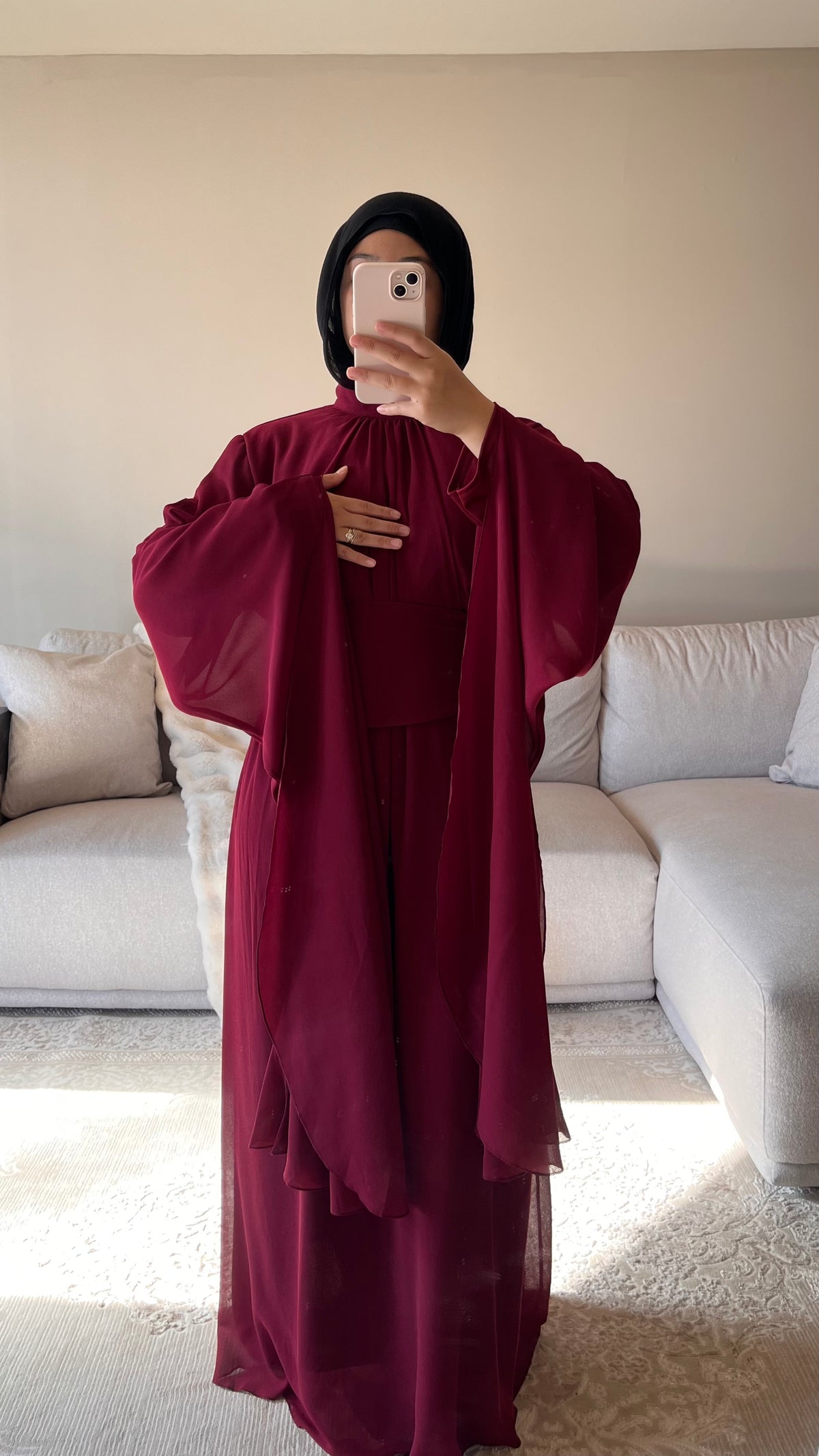 ABAYA MOUSSELINE