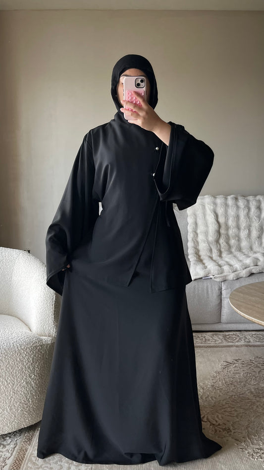 ABAYA ASYMÉTRIQUE