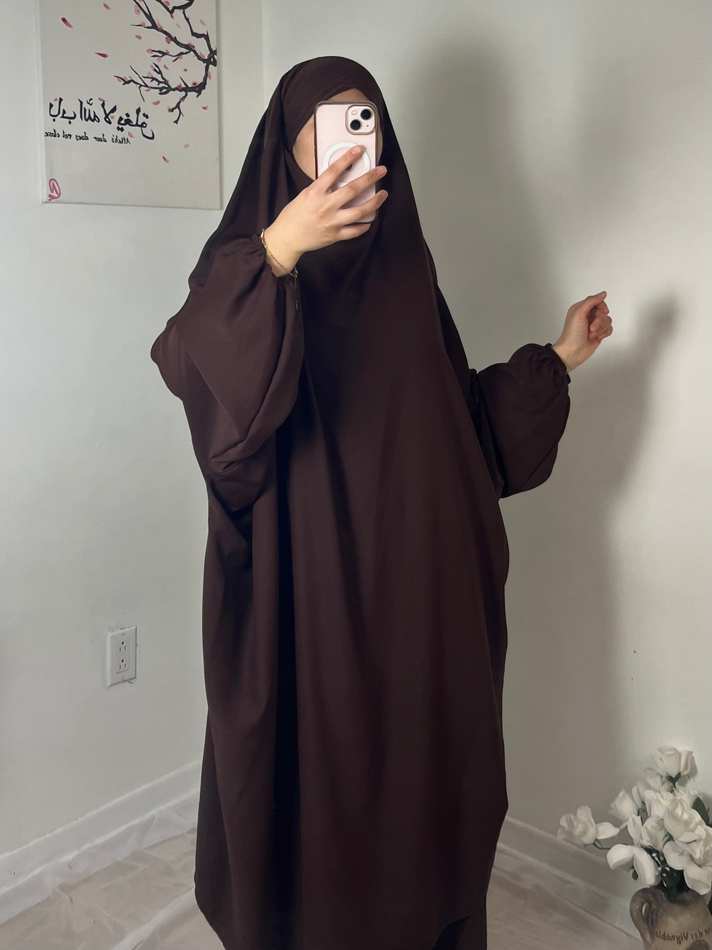 JILBAB SOIE DE MÉDINE