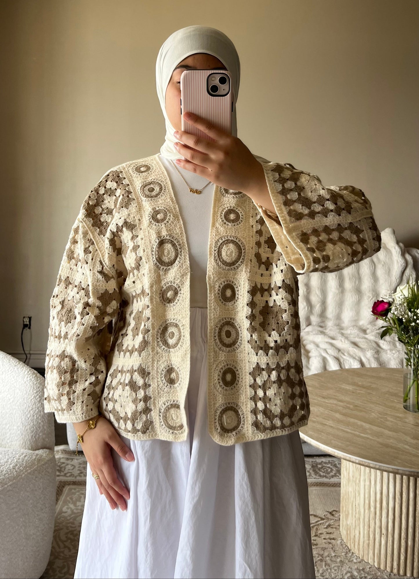 GILET CROCHET