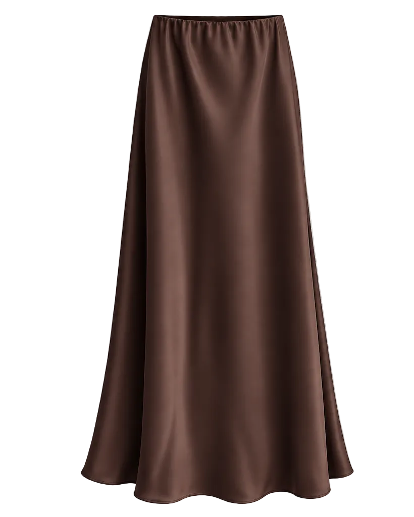 JUPE SATIN