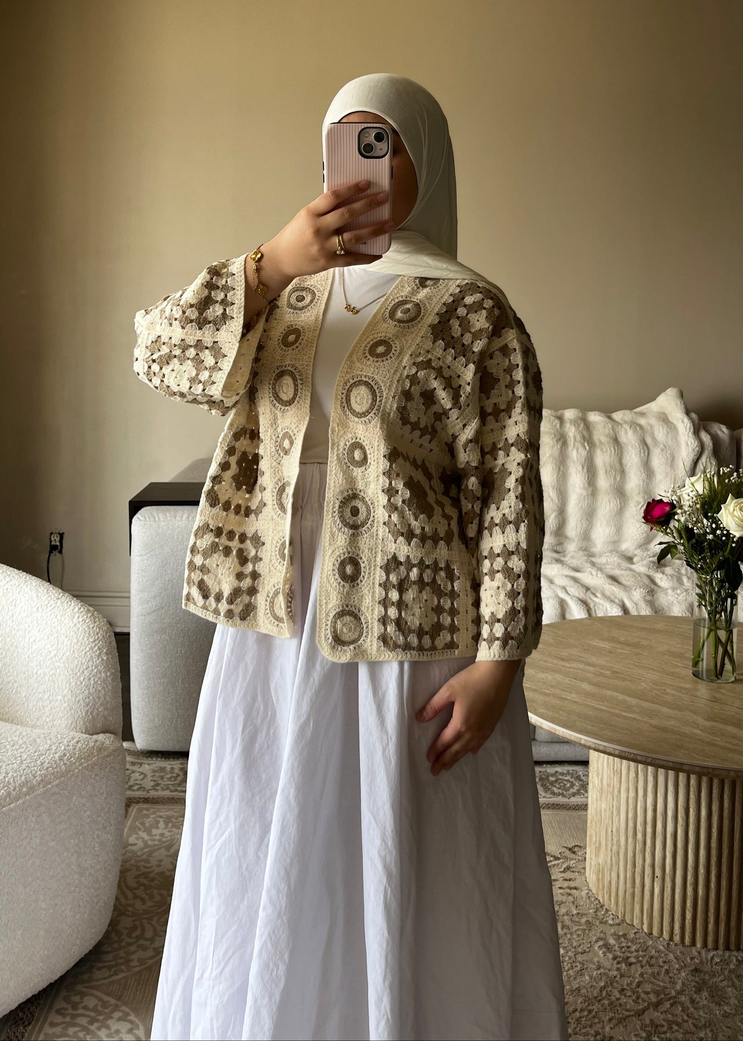 GILET CROCHET