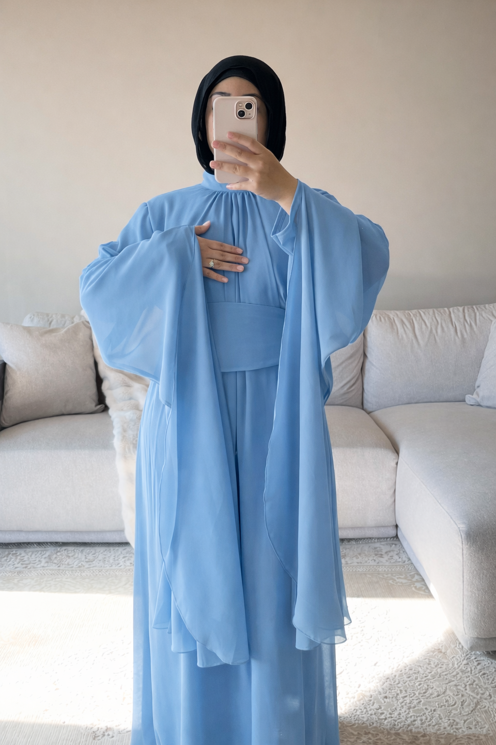ABAYA MOUSSELINE