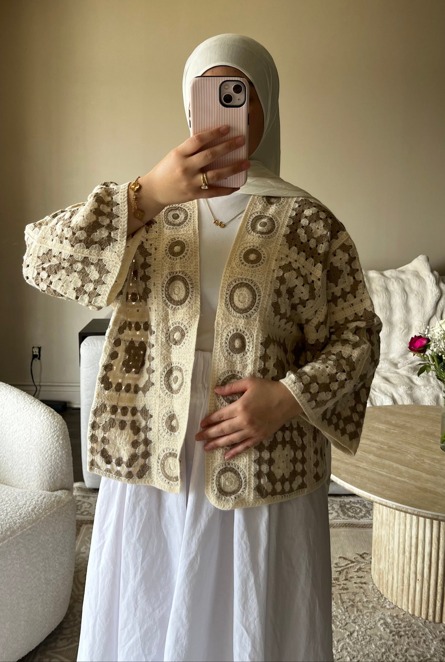 GILET CROCHET