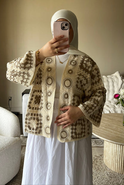 GILET CROCHET