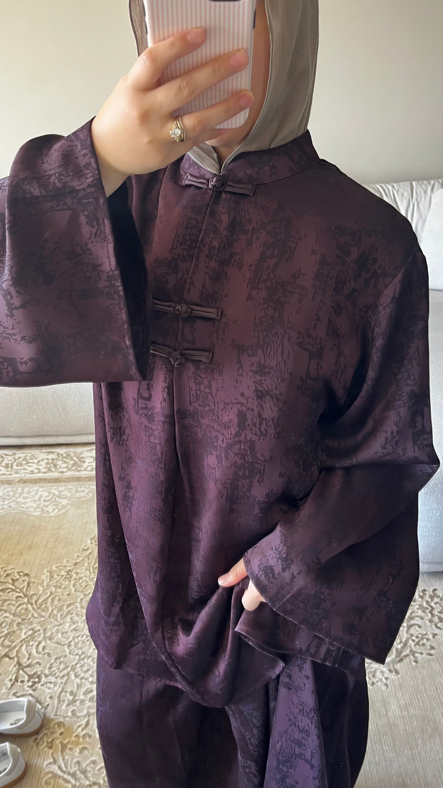 ENSEMBLE FLEURI TEXTURÉ