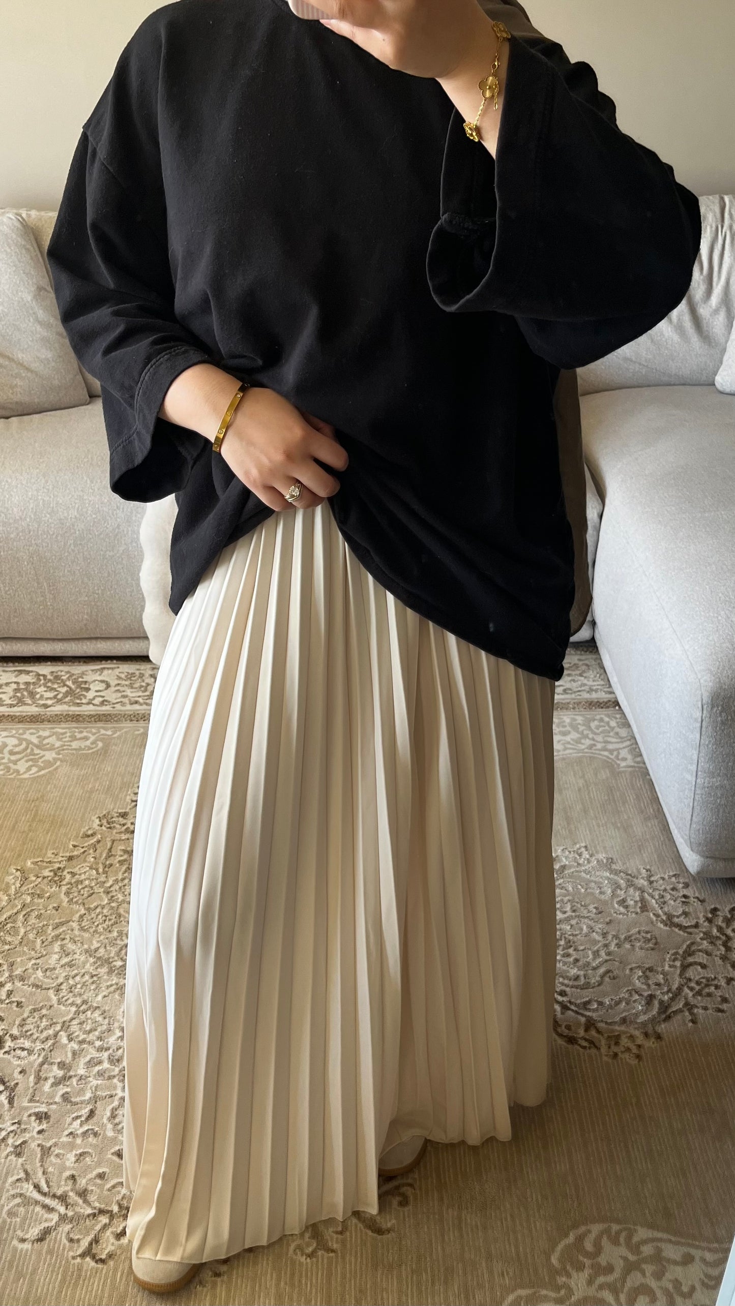 PLEATED SKIRT