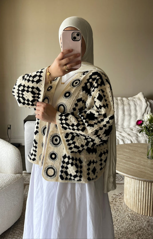 GILET CROCHET