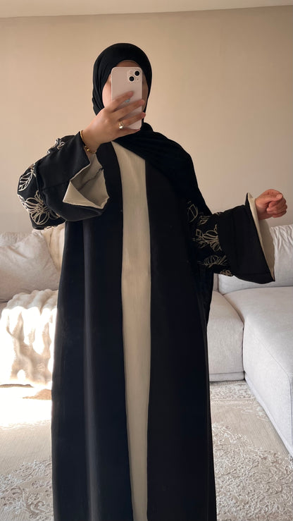 ENSEMBLE KIMONO FLEURS