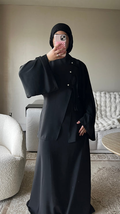 ASYMMETRIC ABAYA