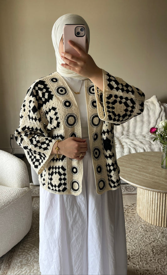 GILET CROCHET