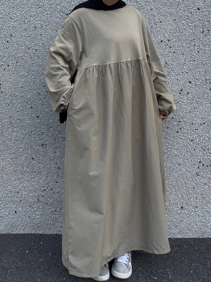 POPLIN DRESS [COTTON]