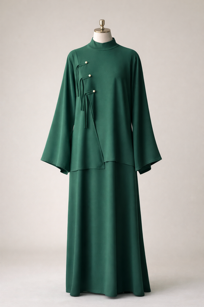 ASYMMETRIC ABAYA