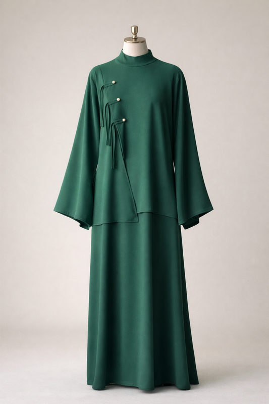 ABAYA ASYMÉTRIQUE