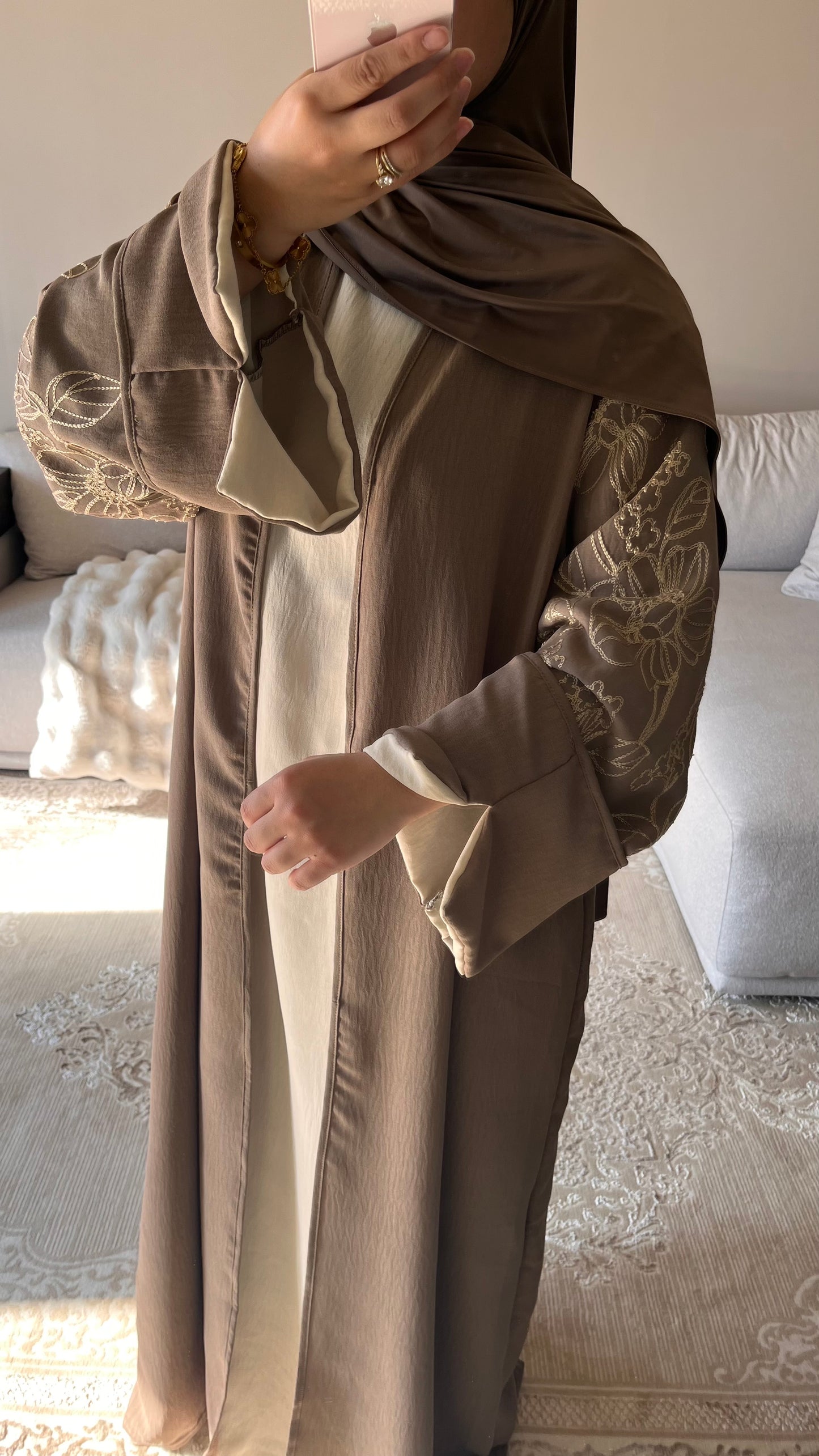 ENSEMBLE KIMONO FLEURS