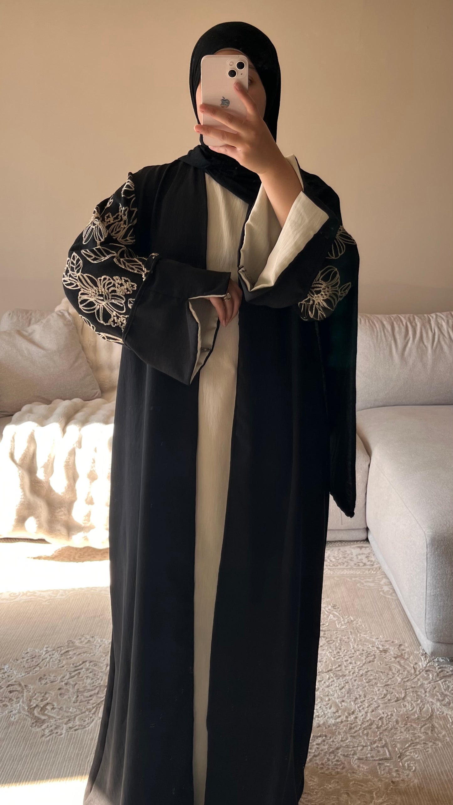 ENSEMBLE KIMONO FLEURS