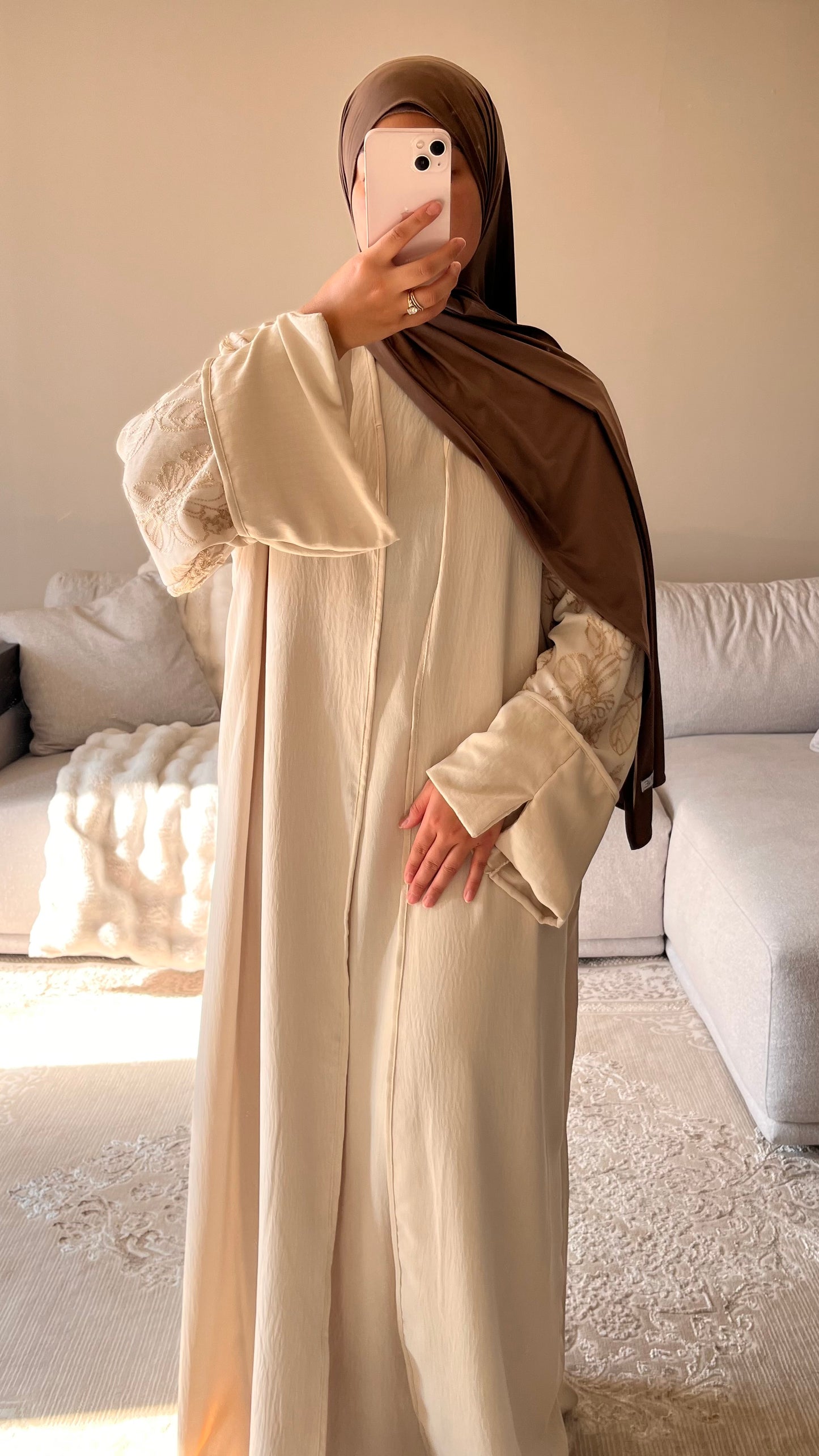 ENSEMBLE KIMONO FLEURS