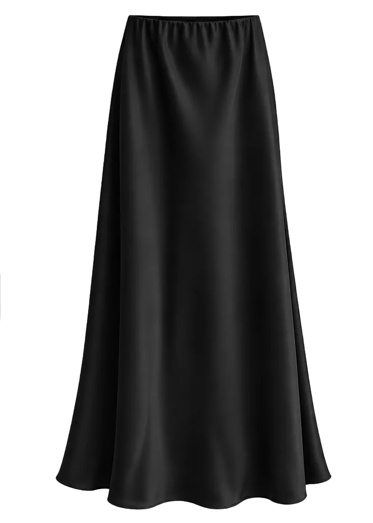 JUPE SATIN